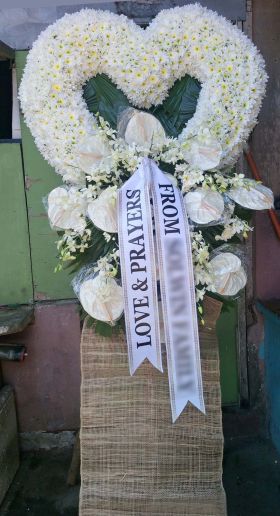 funeral wreath manila